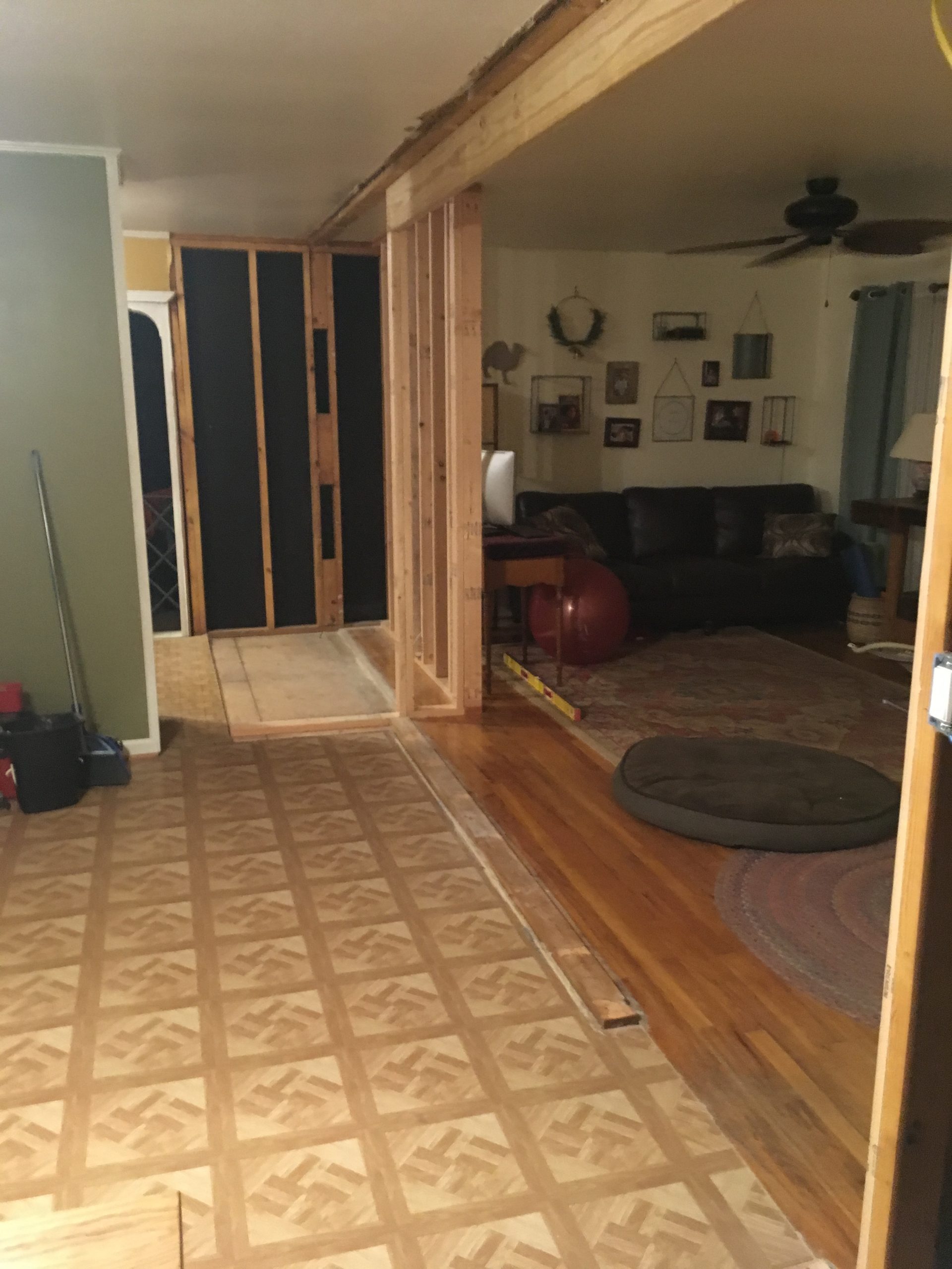 load bearing wall removal in a Mauldin South Carolina home