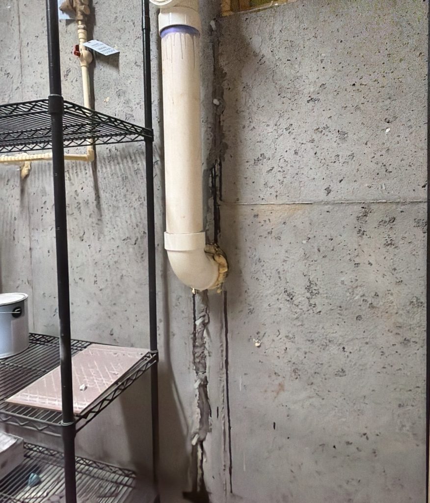epoxy wall crack injection